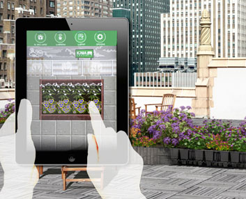 Una app que ayuda a ajardinar patios y terrazas